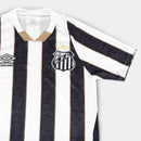 Camisa Santos II 2024 s/n° Torcedor Umbro Masculina - Preto+Branco