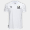 Camisa Santos I 25/26 s/n Torcedor Umbro Masculina - Branco+Cinza