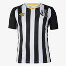 Camisa Santos II 25/26 Neymar N° 10 Torcedor Umbro Masculina - Preto+Branco