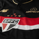 Camisa São Paulo III 25/26 s/n° Jogador Comemorativa New Balance Masculina - Preto+Vermelho