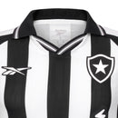 Camisa Botafogo I 25/26 s/n Torcedor Reebok Masculina - Branco+Preto