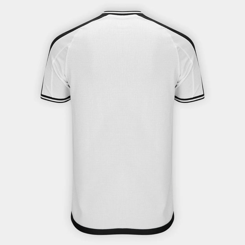 Camisa Vasco II 24/25 s/n° Jogador Kappa Masculina - Branco+Preto