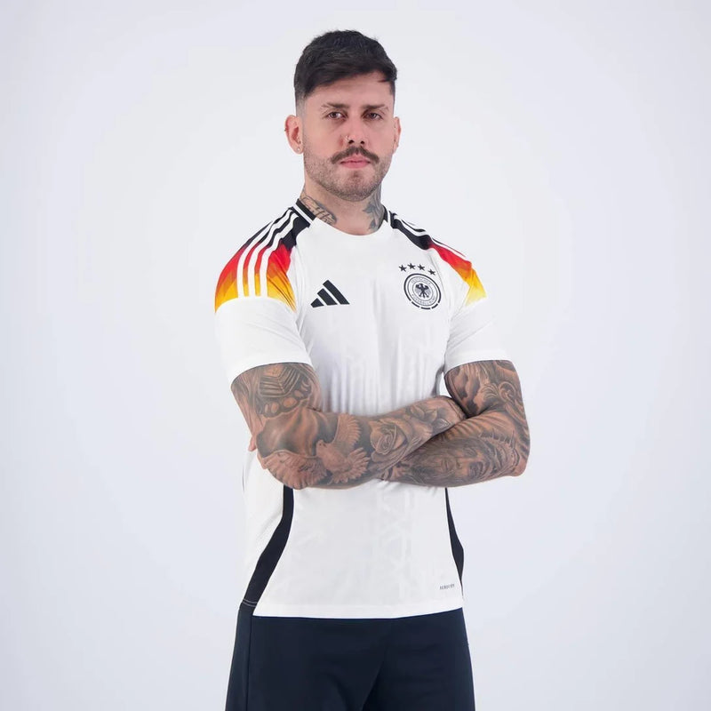 Camisa Adidas Alemanha Home 2024 - Branco