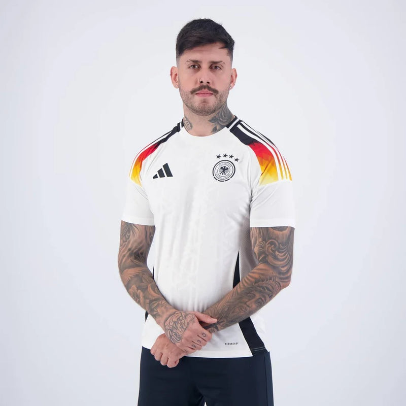 Camisa Adidas Alemanha Home 2024 - Branco