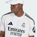 Camisa Real Madrid Home 25/26 s/n Torcedor Adidas Masculina - Branco