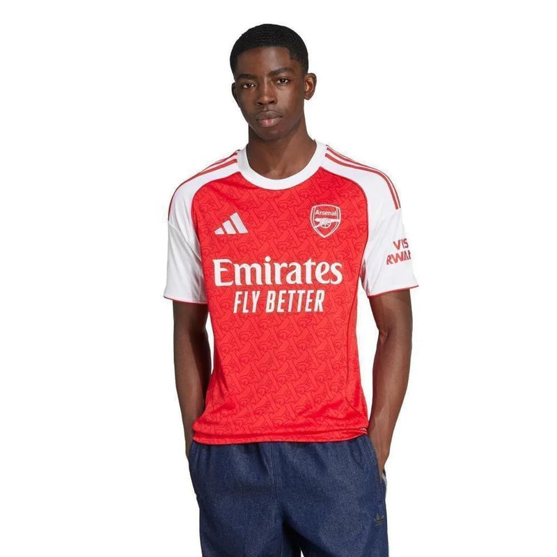 Camisa I Arsenal 25/26 Adidas - Vermelho+Branco