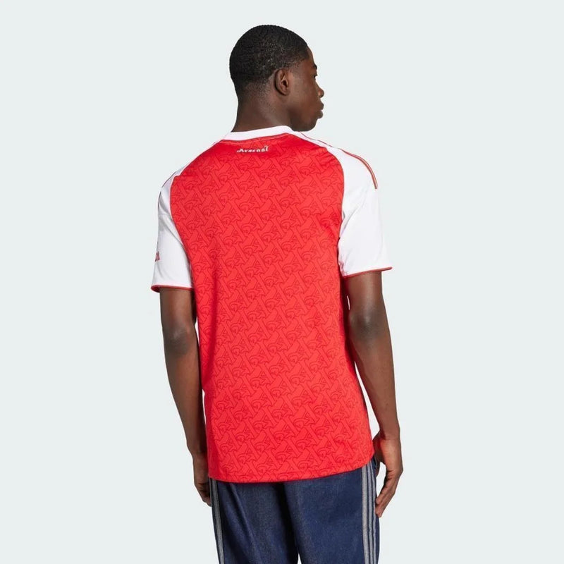 Camisa I Arsenal 25/26 Adidas - Vermelho+Branco