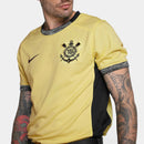 Camisa Corinthians III 23/24 s/n° Torcedor Nike Masculina - Preto+Dourado