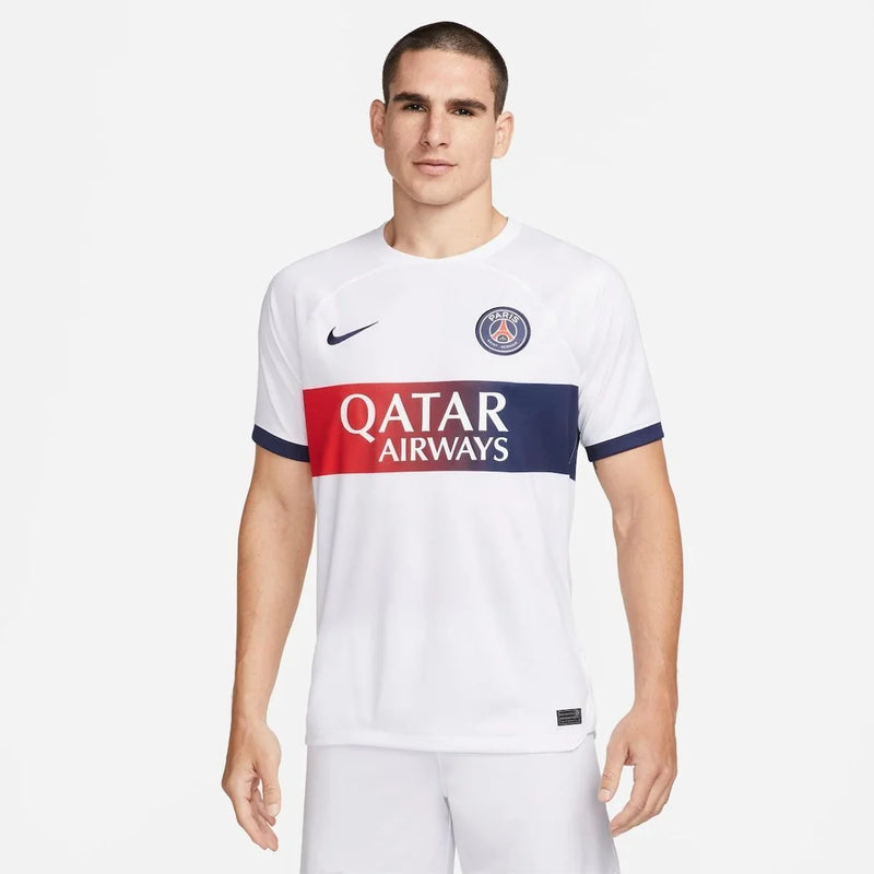 Camisa Nike PSG II 2022/23 Torcedor Pro Masculina - Branco