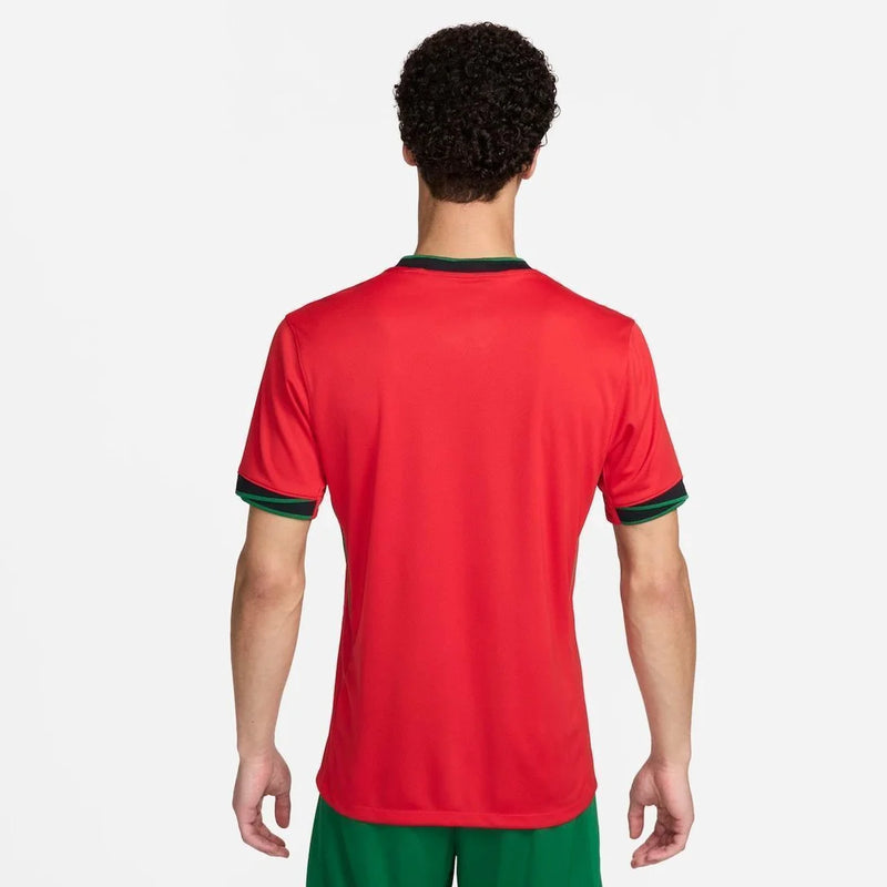 Camisa Nike Portugal I 2024/25 Torcedor Pro Masculina - Vermelho
