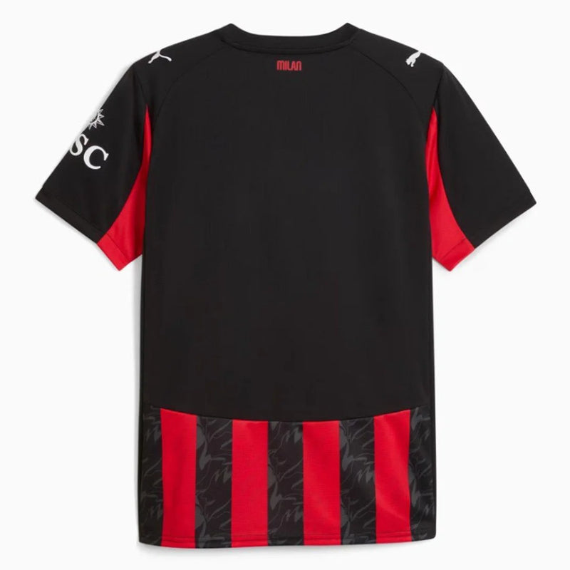 Camisa Milan Home 25/26 s/n Torcedor Puma Masculina - Vermelho