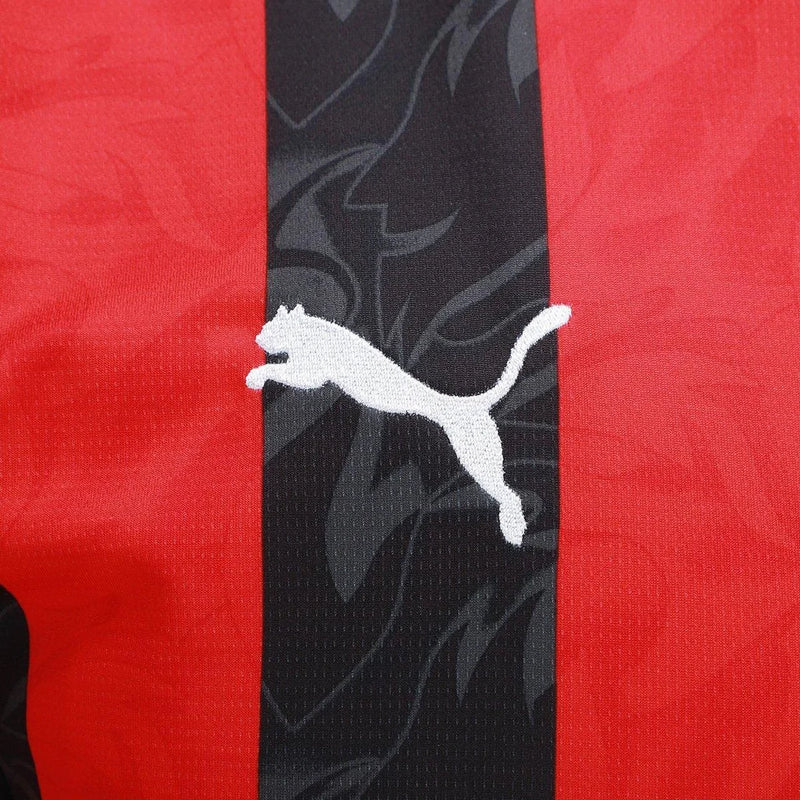 Camisa Milan Home 25/26 s/n Torcedor Puma Masculina - Vermelho